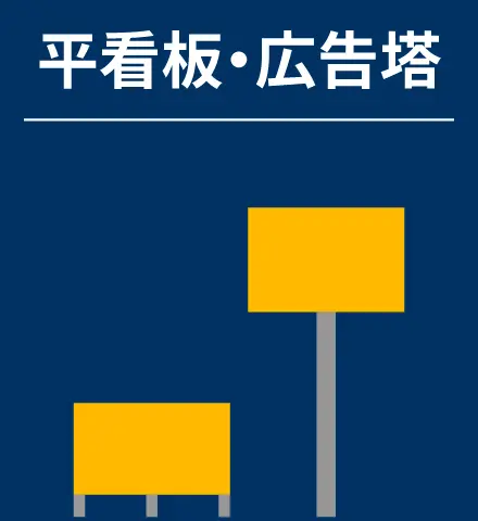 平看板・広告塔